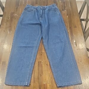 Converse Men's Open Hem Baggy Jeans